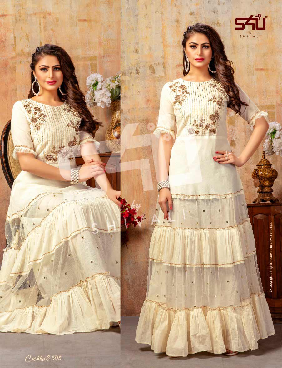 S4u Cocktail Vol-3 Kurta Gown Manufacturer S4u Cocktail Vol-3 Kurta Gown Manufacturer